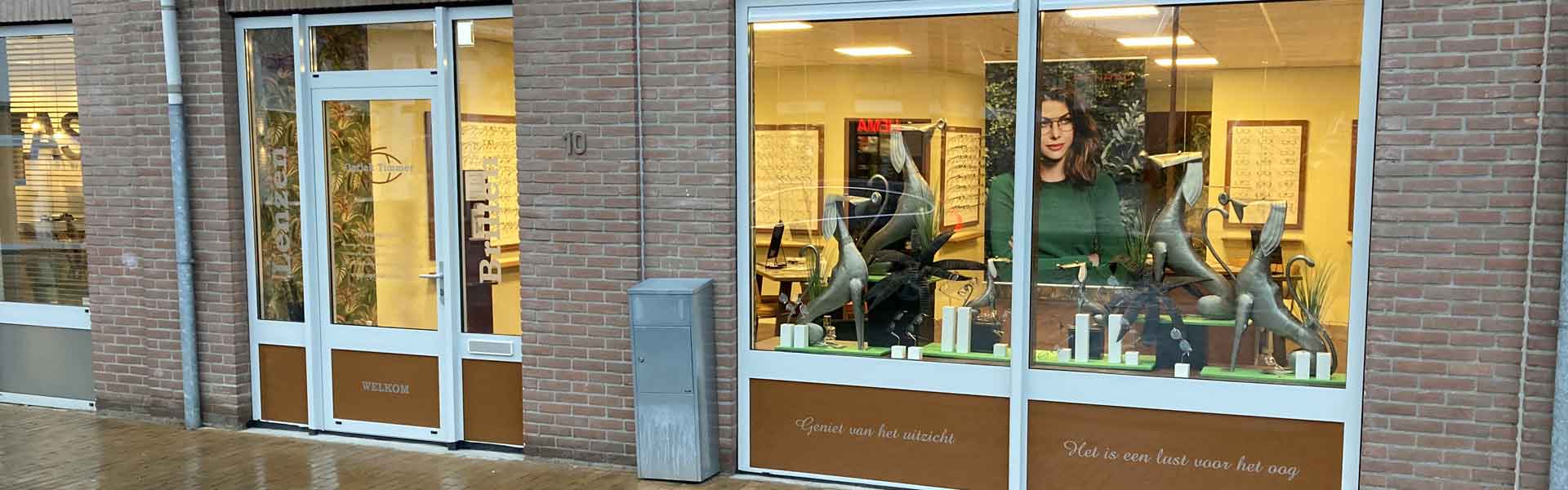 optiek timmer kom bij ons binnen